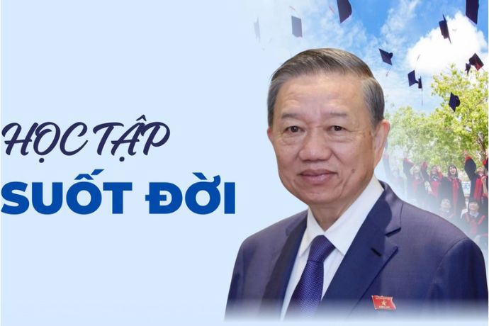 Bài viết "Học tập suốt đời" của Tổng Bí thư Tô Lâm